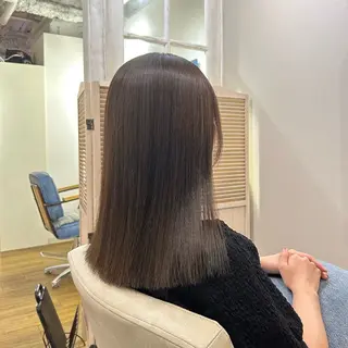 ミディアム カラー 関野 大悟のヘアスタイル