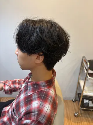 メンズ 韓国ヘアー🇰🇷 MIWAのヘアスタイル