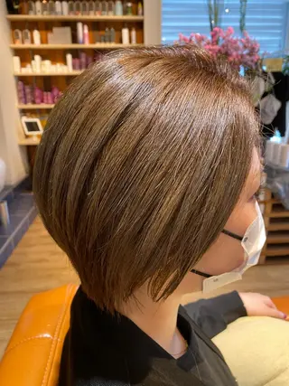 ショート カラー 艶美髪マスター 店長✂︎YUKKEのヘアスタイル