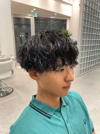 メンズ 無料ショートモデル 募集中❗️秋山ひらいのヘアスタイル