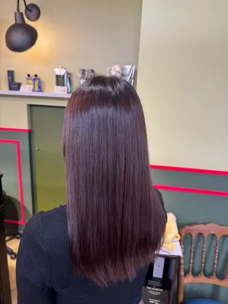 ロング カラー cureK所属・米倉 麻衣のヘアスタイル