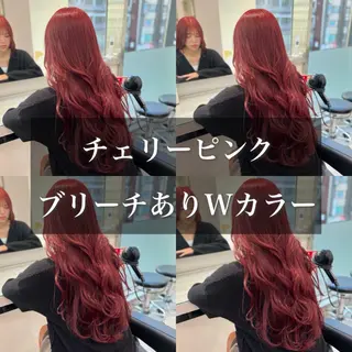 カラー ブリーチなし透明感 💗RYOTAのヘアスタイル