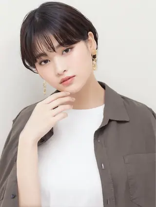 ショート カラー 【店長】韓国ヘア/ 美髪ケア 野沢綾馬のヘアスタイル