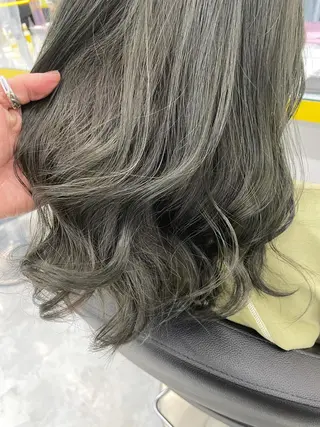 ミディアム カラー 横浜メンズパーマ🔥 大野賢人のヘアスタイル