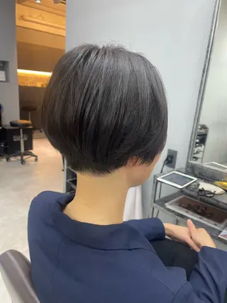 ショート 佐藤 菜穂のヘアスタイル