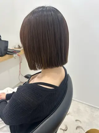 ショート レイヤー/ナチュラル 💐nao.のヘアスタイル