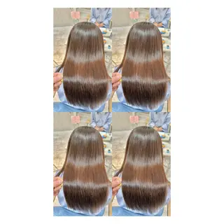 ロング カラー 店長✨レイヤー✖️ 髪質改善✖️韓国ヘアのヘアスタイル