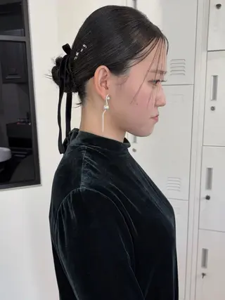 ヘアアレンジ 河野いずみ レイヤー/ボブ 🤍のヘアスタイル