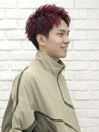 ショート メンズ 池袋メンズ パーマ本多のヘアスタイル