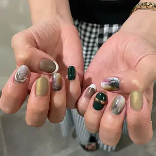ネイル SOL　nail イマナカのネイルデザイン