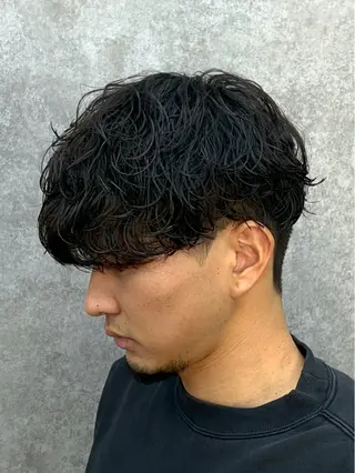 パーマ メンズ パーマ支持率No.1 ❤️‍🔥安成弾のヘアスタイル