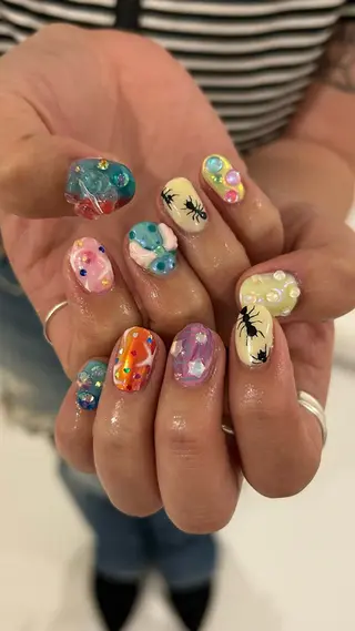 ネイル mira☼ 𐦍 ☼ nailのネイルデザイン