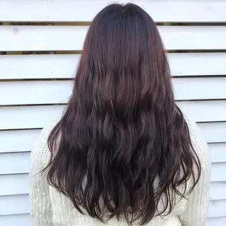 ロング カラー 菅沢 奈生のヘアスタイル