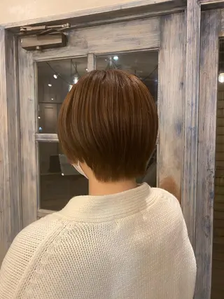 ショート 井上 日菜乃のヘアスタイル