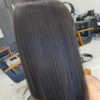 セミロング 透明感カラー🕊️✨ Mayu🦮🩶のヘアスタイル