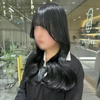 ロング ヘアアレンジ 🇰🇷レイヤー/ト レンドまつげ🎀ミキのマツエク・マツパデザイン