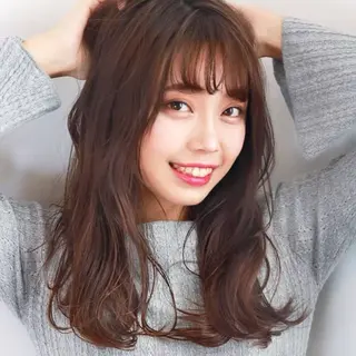 セミロング メンズパーマ屋さん /yuki☃️💭のヘアスタイル