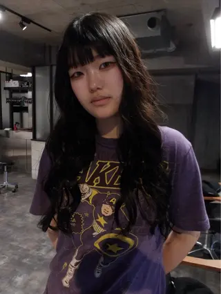 ロング カラー Miku / パーマモデル伏見 栄のヘアスタイル