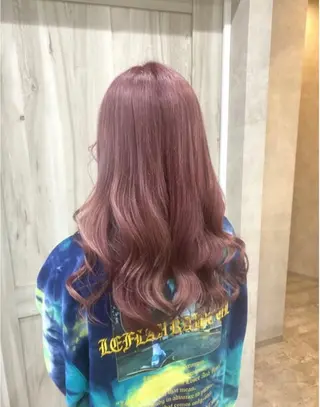 ロング 小川 恭加のヘアスタイル