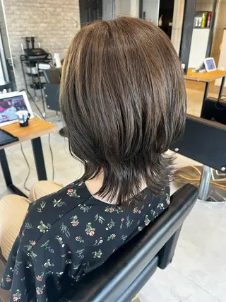 ショート カラー ヘアアレンジ デザインカラー✨ 日高桃佳のヘアスタイル