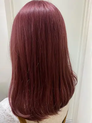 ミディアム loup yunaのヘアスタイル