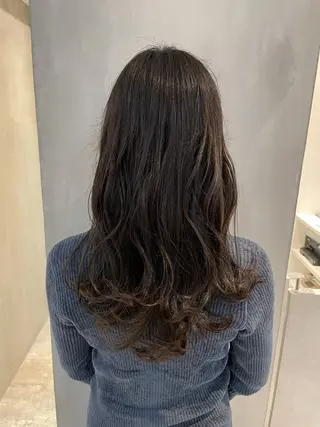 ロング 複雑履歴に対応ブリー チ無しダブルカラーのヘアスタイル