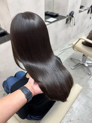 ロング パーマ 木村 蓮のヘアスタイル