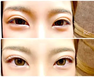 マツエク・マツパ Lash Re：のマツエク・マツパデザイン