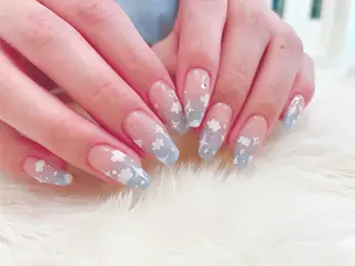 ネイル BLUE【ブルー】所属・NARUMI HYODOのネイルデザイン