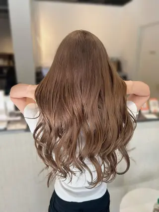 ロング 💎韓国カラー Giness坂下巧のヘアスタイル