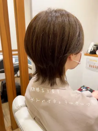 ショート アザマ　ヤスカツ _rosso 川口のヘアスタイル