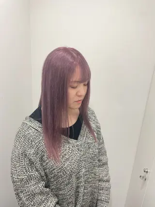 ロング 西能 心音のヘアスタイル