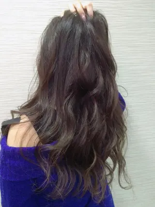 ミディアム セミロング ロング カラー ヘアアレンジ SUNNY GRACEのヘアスタイル