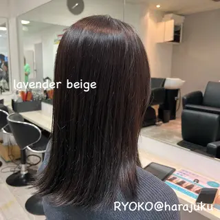 ミディアム カラー パーマ ヘアアレンジ メンズ ワット 原宿のヘアスタイル
