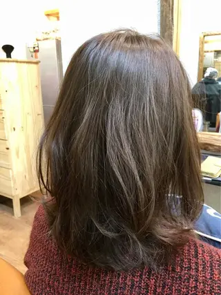 ショート ミディアム セミロング 【mokuオーナー】 ちはるのヘアスタイル