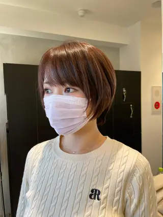 ショート カラー メンズ特化 パーマ/オザワのヘアスタイル