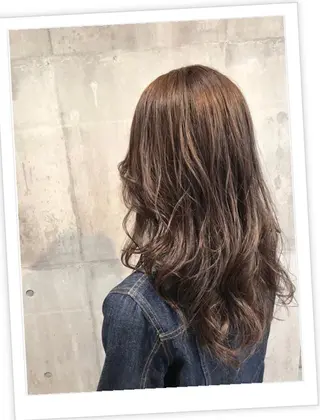 セミロング カラー パーマ ヘアアレンジ メンズ キッズ ネイル マツエク・マツパ EnBlesS西宮 マンツーマン神道有基のヘアスタイル