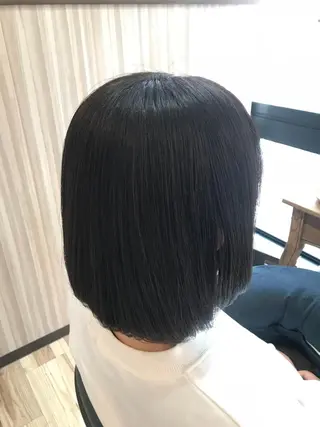 ミディアム 福岡口コミNo1🎀 コテ巻き風パーマ専門のヘアスタイル