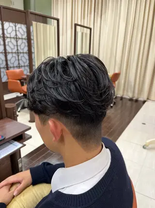 ショート パーマ メンズ 🧊メンズ特化🧊 高木航希のヘアスタイル