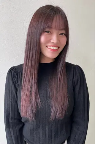 ロング カラー 透明感カラー🫧🌈 似合わせカット✂︎のヘアスタイル