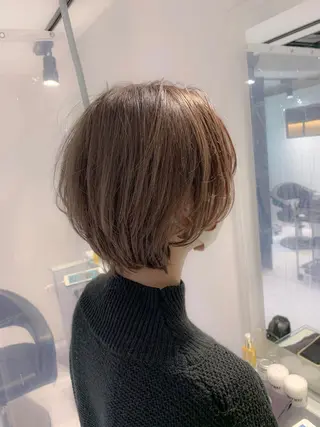 ショート カラー ✨上品レディーなヘア スタイルへ✨髙木諒也のヘアスタイル