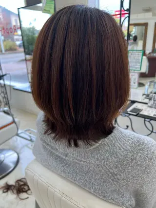 ミディアム Rapt.HAIR 中村 知里のヘアスタイル