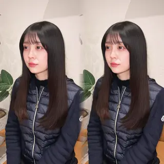ロング 透明感カラー×レイヤ ー🧊横田 冴のヘアスタイル
