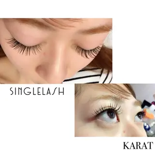 マツエク・マツパ ★KAEDE★伊勢崎 【KARAT】のマツエク・マツパデザイン
