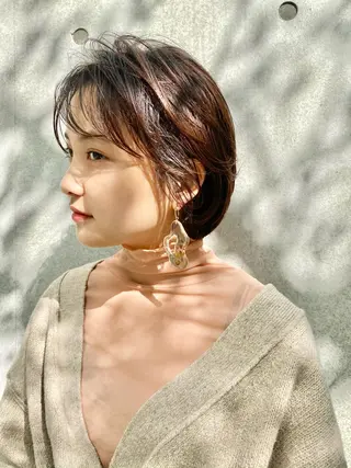 ショート ショート・ボブ ・ウルフ✂︎IMAIのヘアスタイル