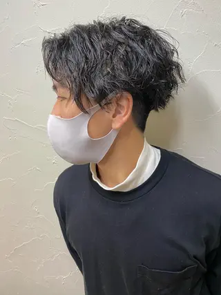 ショート パーマ 髪質改善/レイヤー ストウシンゴのヘアスタイル