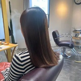 ロング Saki💛心斎橋 レイヤー/艶髪のヘアスタイル