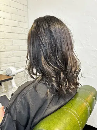 カラー ✨透明感カラー🌱 上村　舜のヘアスタイル