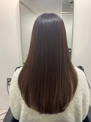 ロング 比嘉 黎花のヘアスタイル
