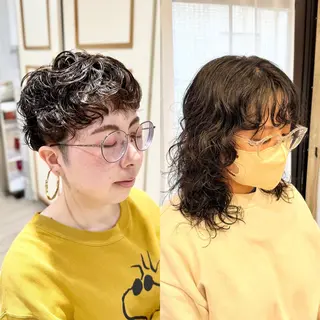 パーマ SEIRA♡レイヤー /ショート得意のヘアスタイル